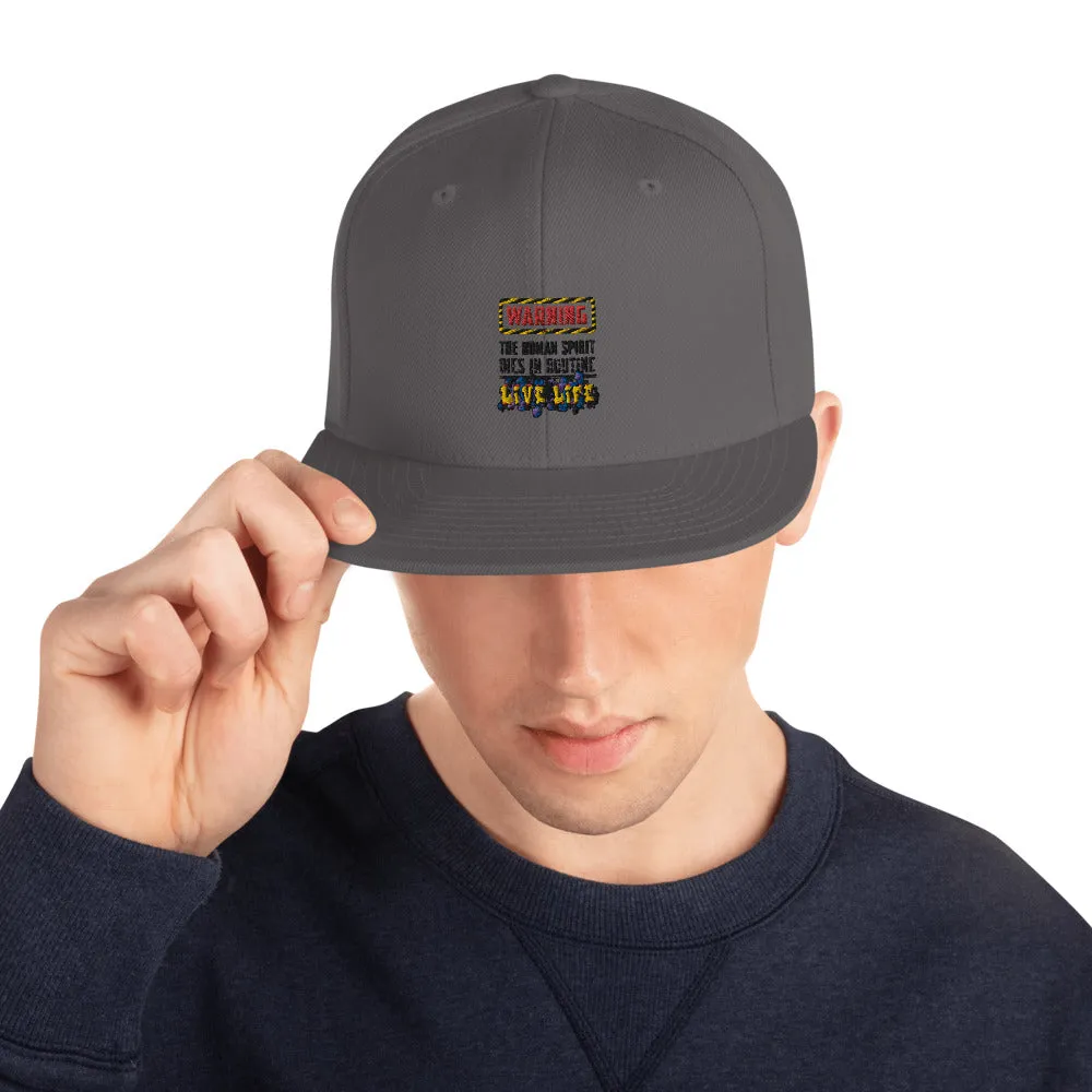 Live Life Snapback Hat