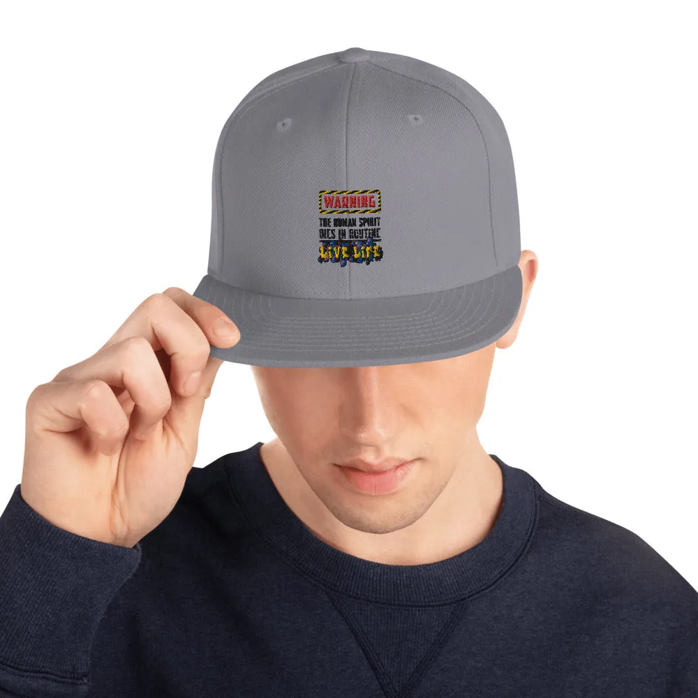 Live Life Snapback Hat