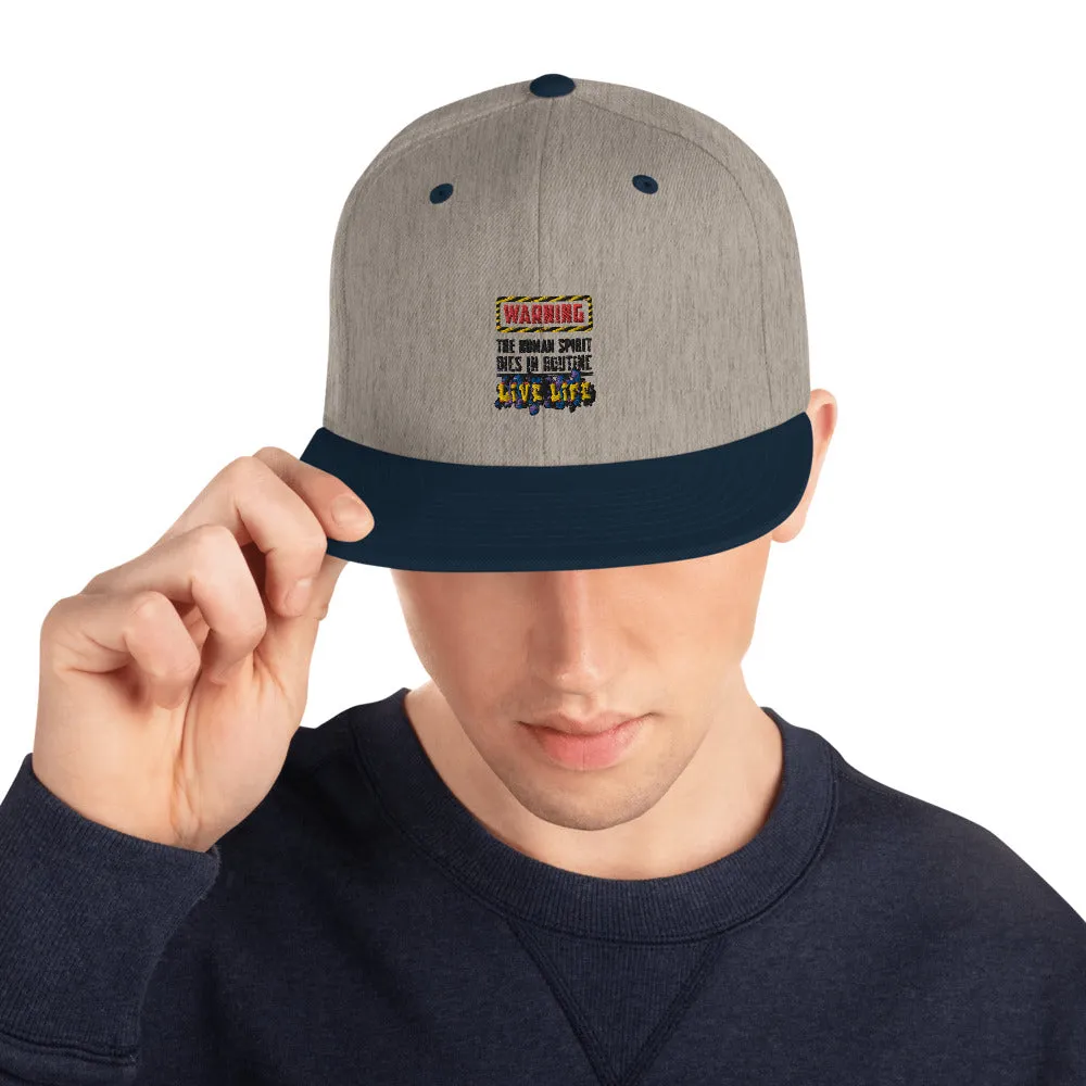 Live Life Snapback Hat