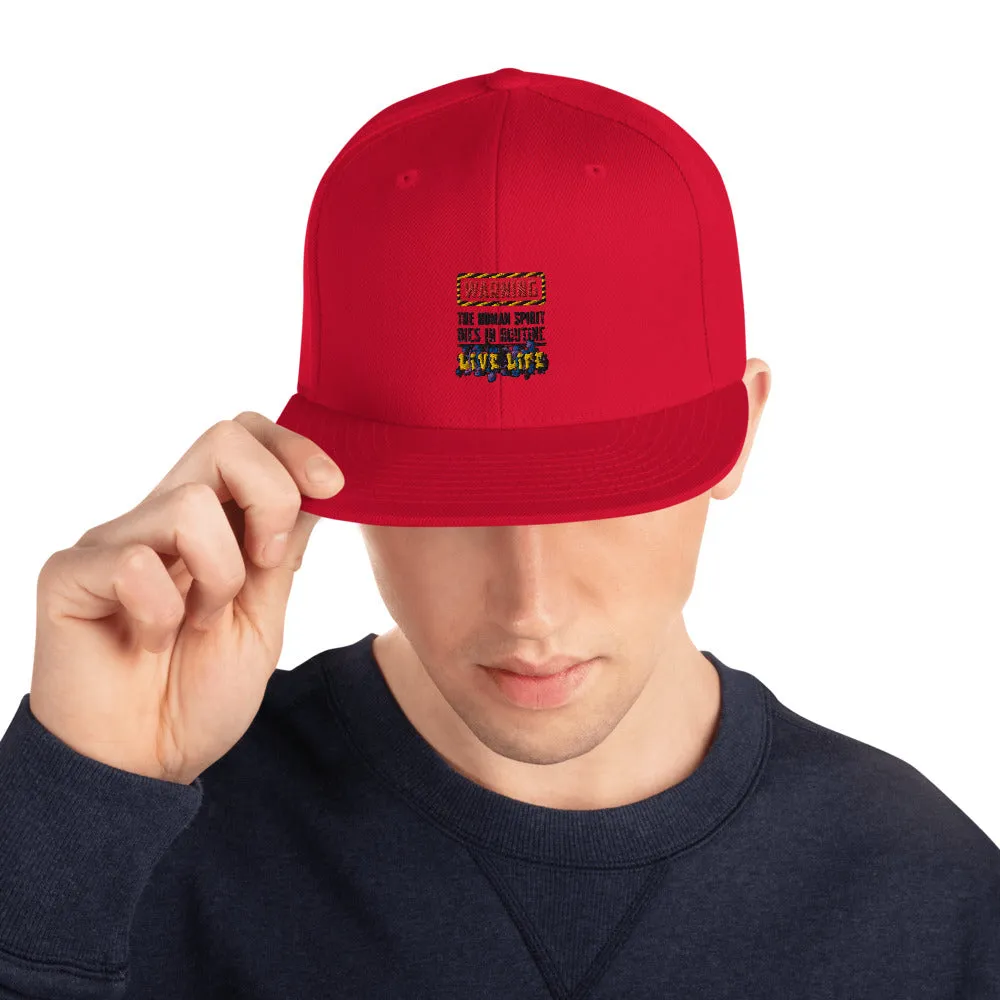 Live Life Snapback Hat