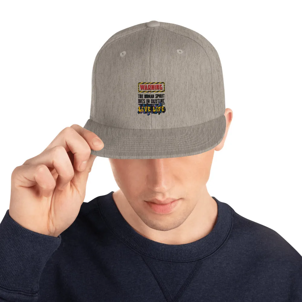 Live Life Snapback Hat