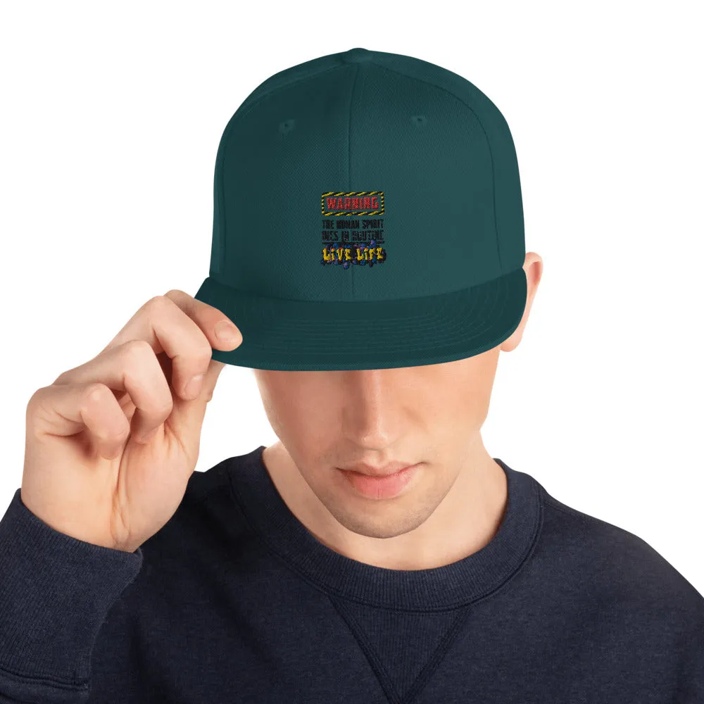 Live Life Snapback Hat