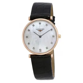 Longines La Grande Classique Mother of Pearl Diamond Ladies Watch L45121972