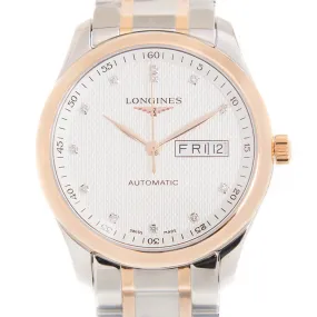 Longines Master Collection Automatic Diamond White Dial Men's Watch L2.755.5.97.7