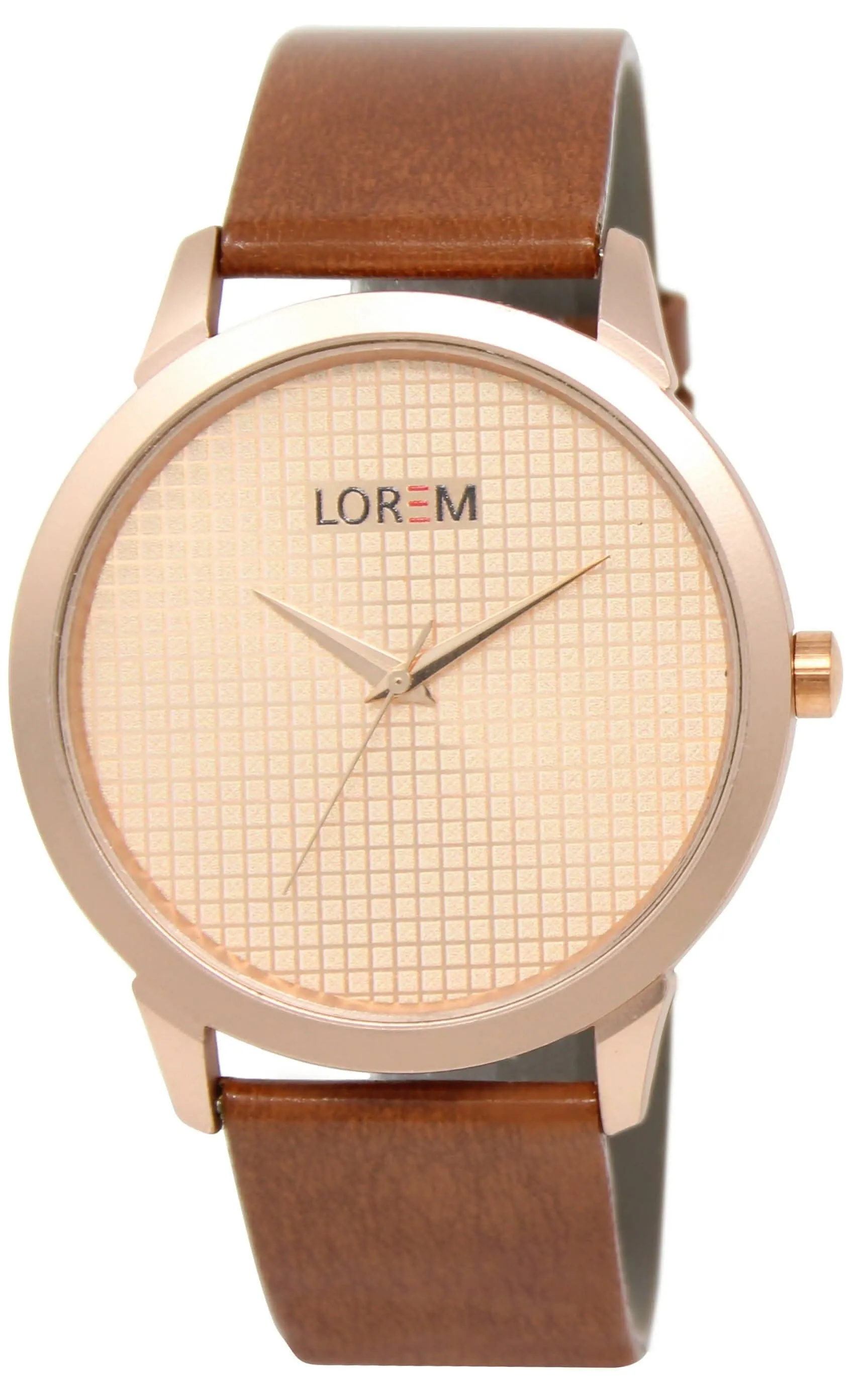 LOREM Rose Gold Casual Analog Watch For Men LR34