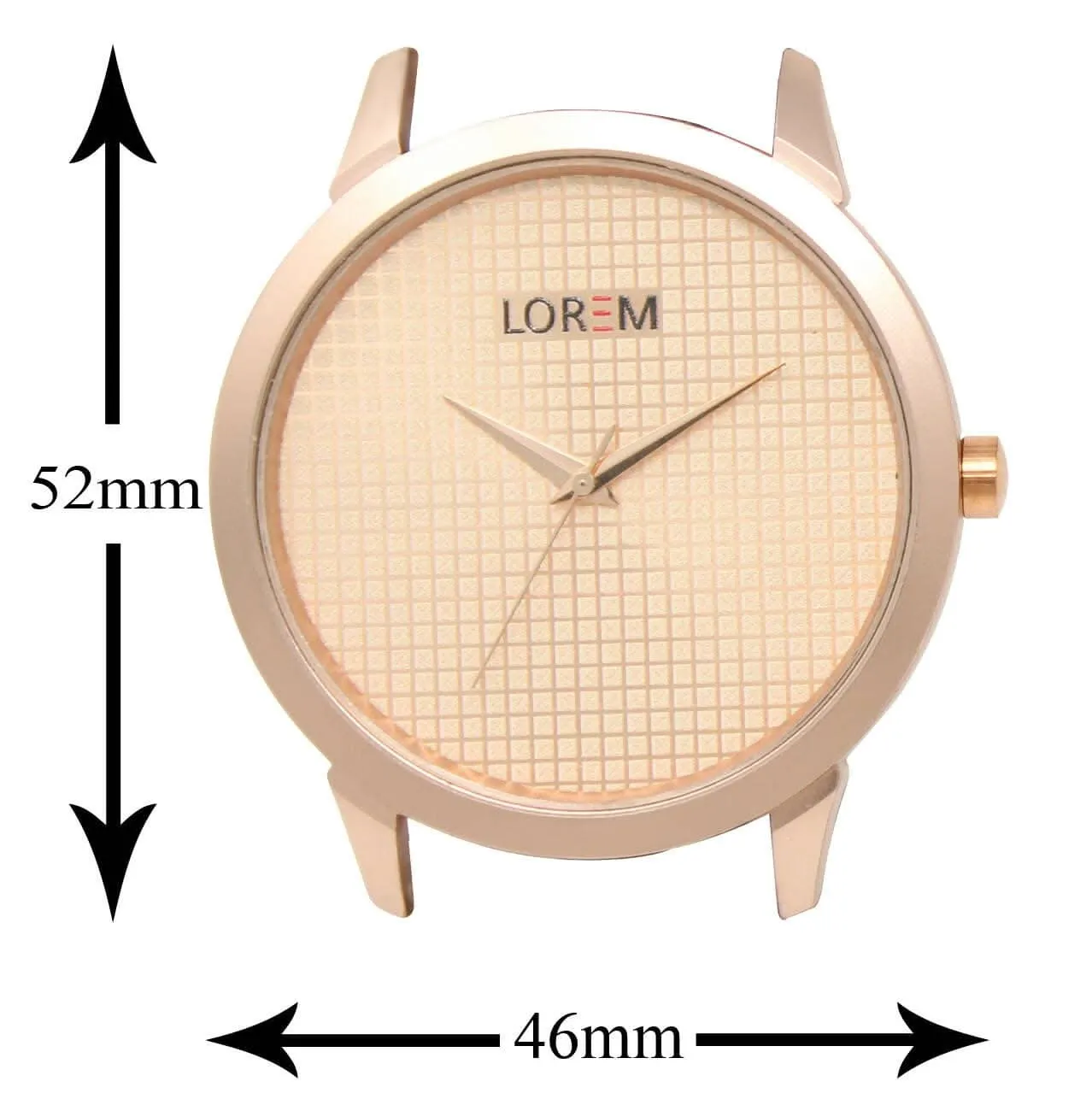 LOREM Rose Gold Casual Analog Watch For Men LR34