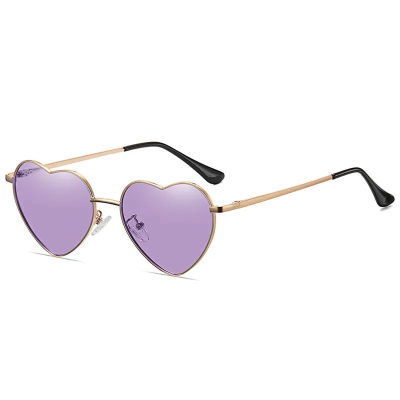 Love Heart Shaped Polarized Sunglasses