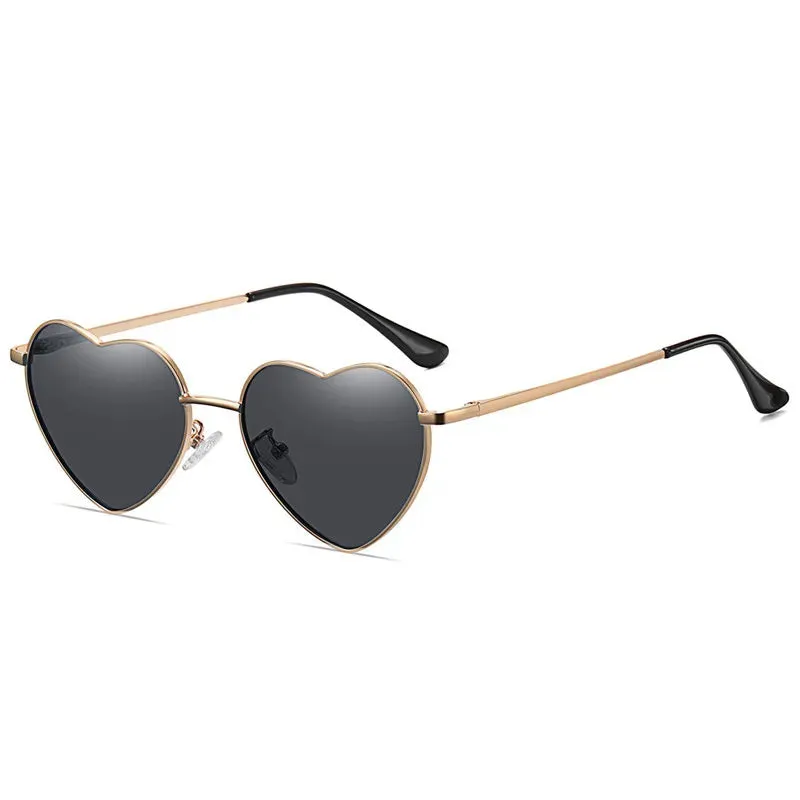 Love Heart Shaped Polarized Sunglasses