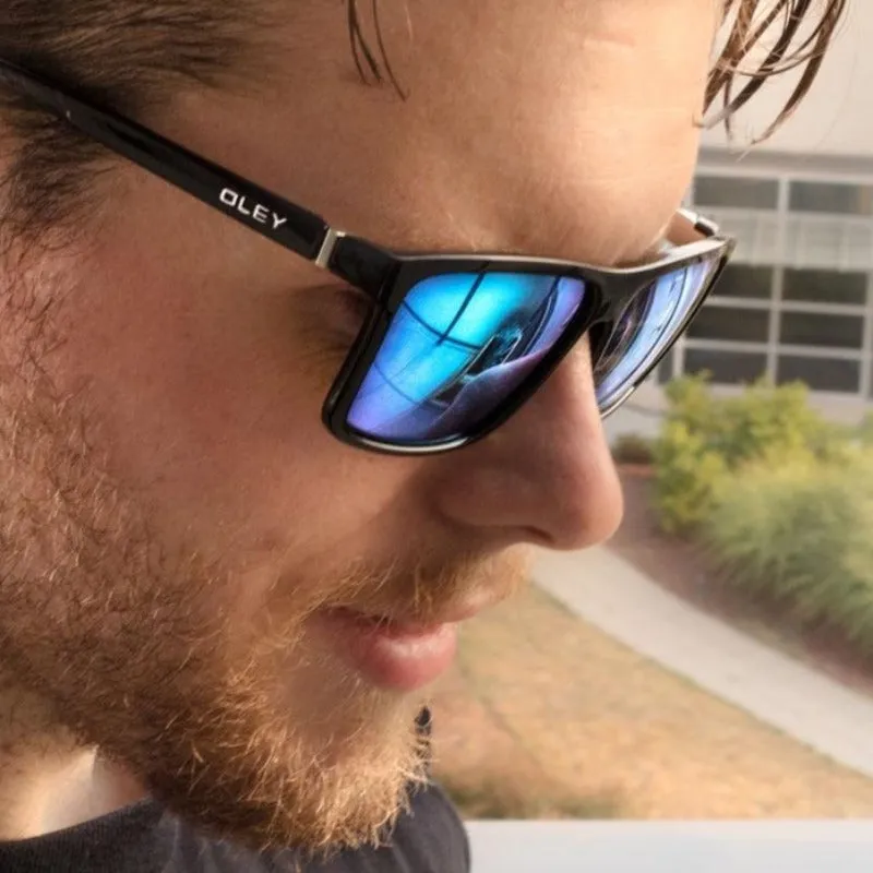 Men's Polarized UV400 Retro Style Sunglasses