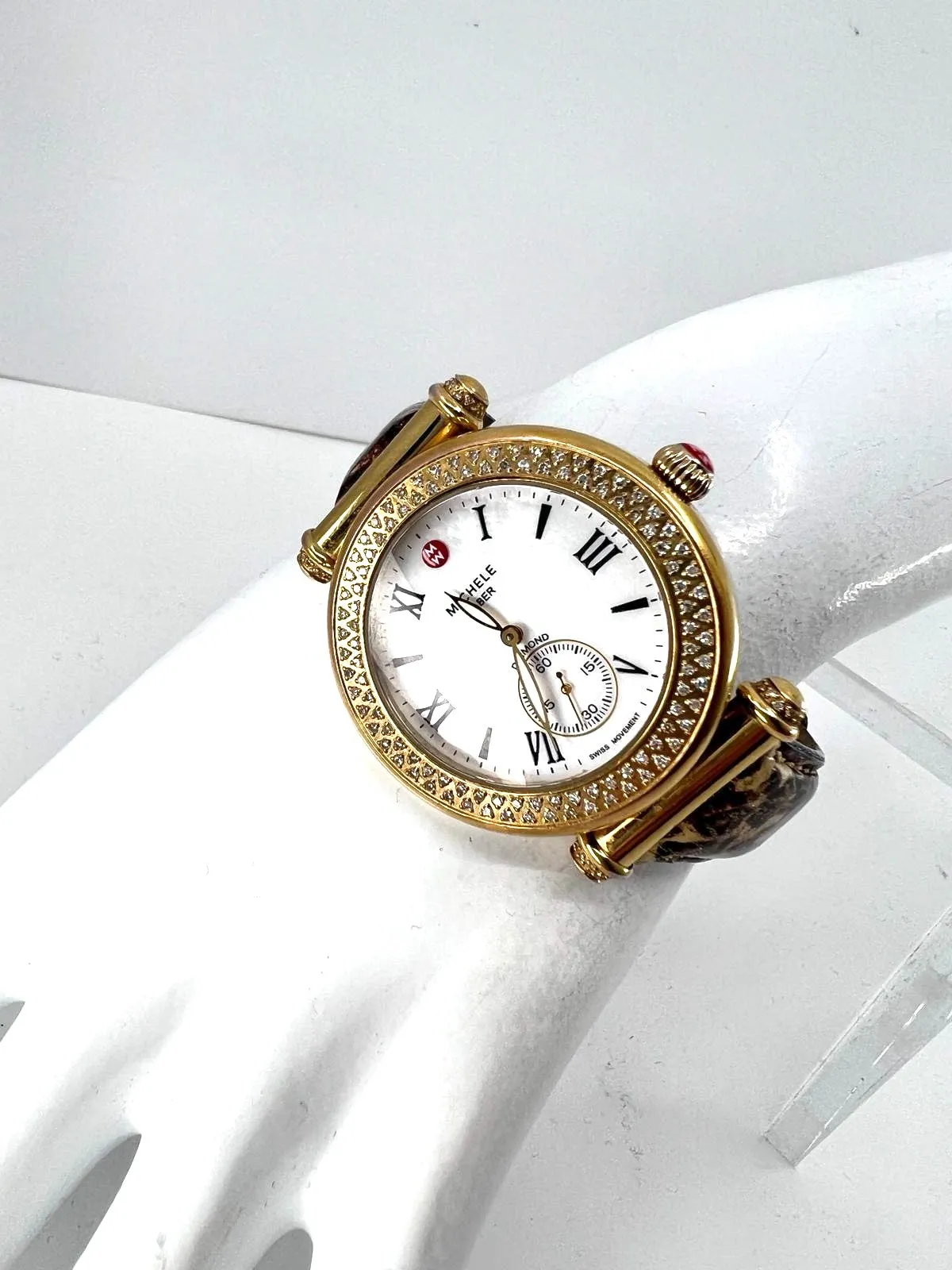 MICHELE DIAMOND CABER WATCH