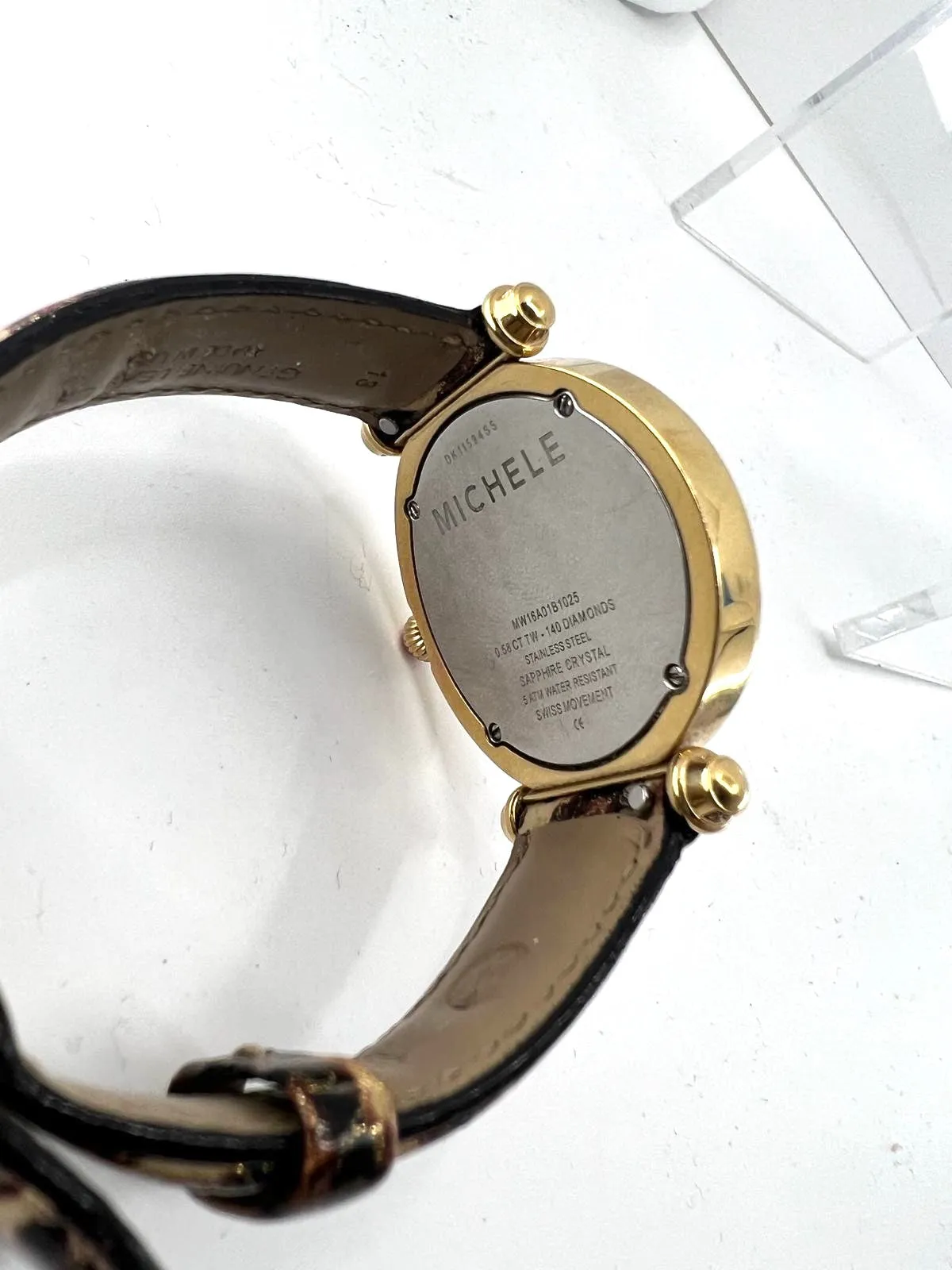 MICHELE DIAMOND CABER WATCH
