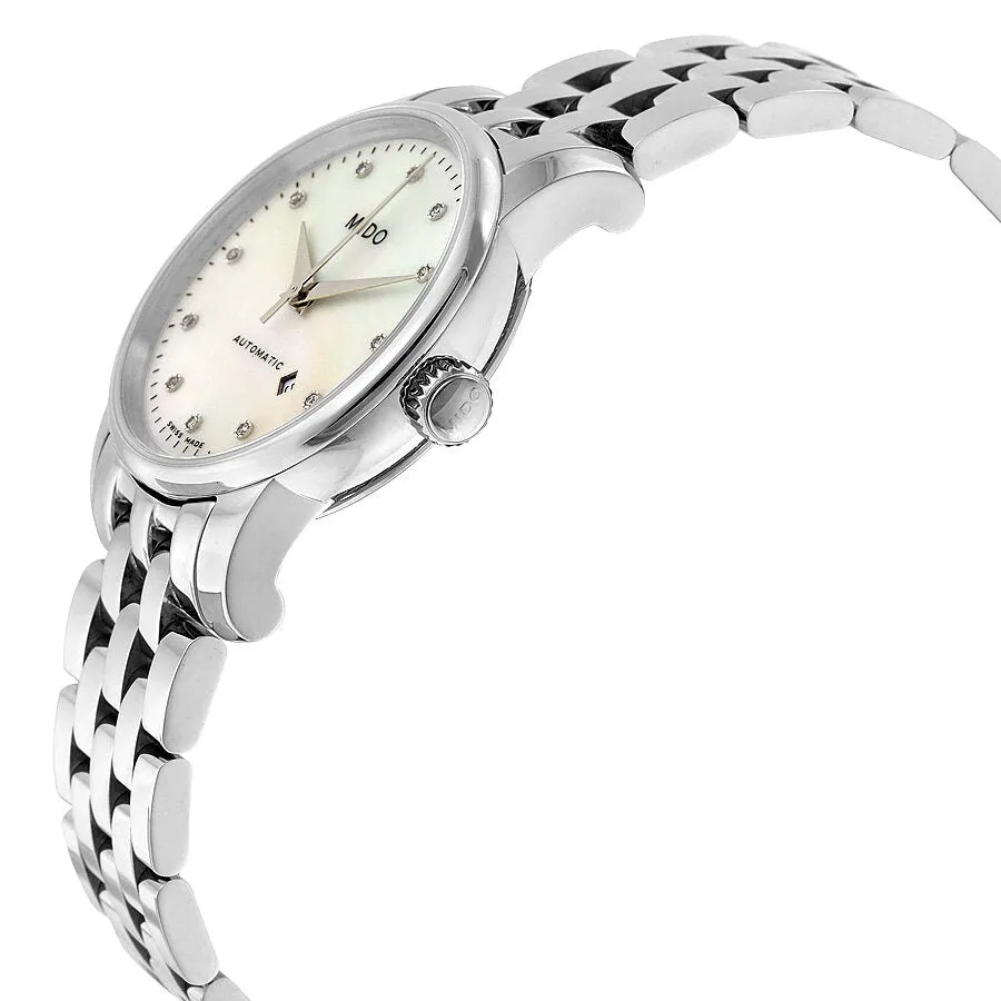 Mido Baroncelli Automatic Mother of Pearl Dial Ladies Watch M76004691 M7600.4.69.1