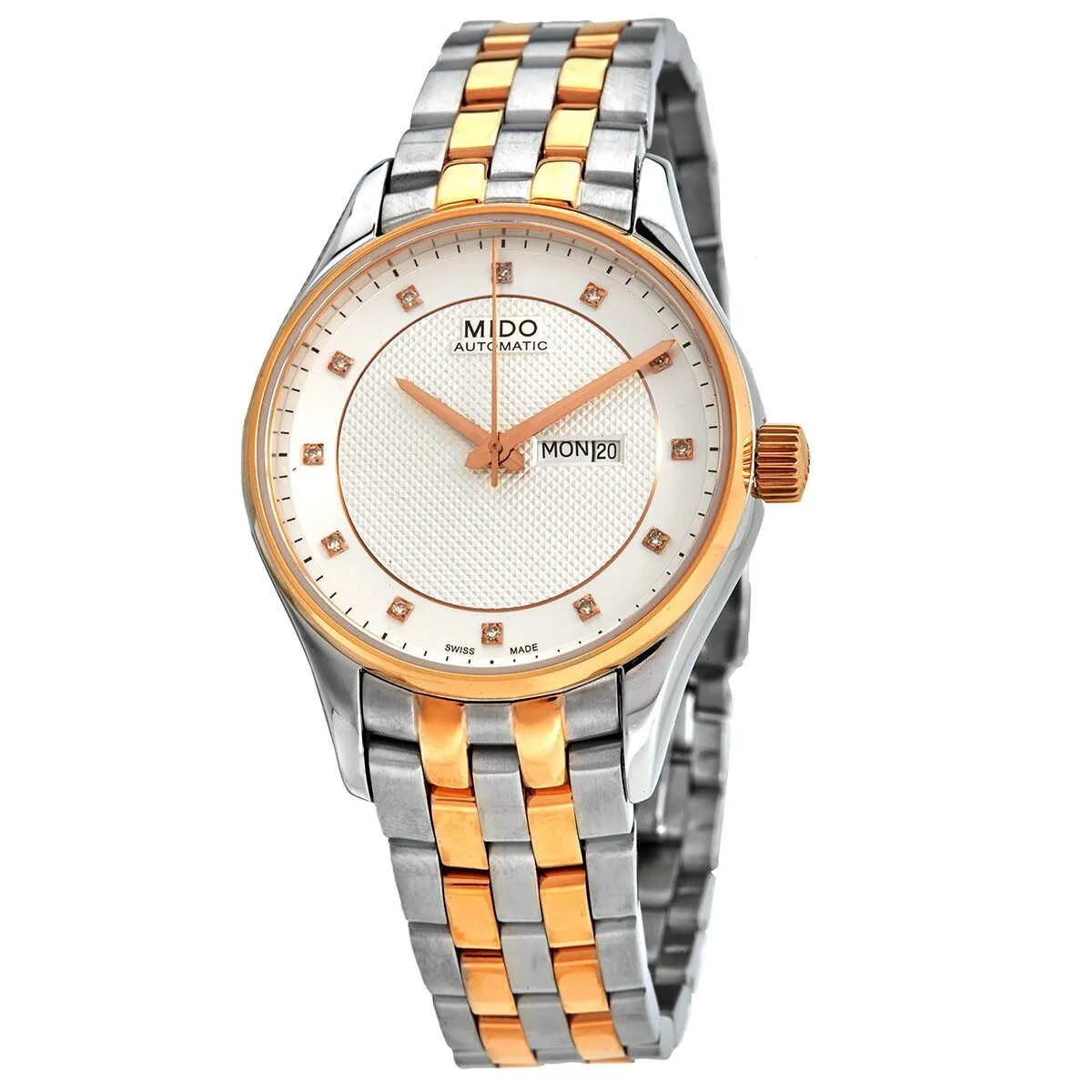Mido Belluna Automatic Diamond Ladies Watch M0012302203691