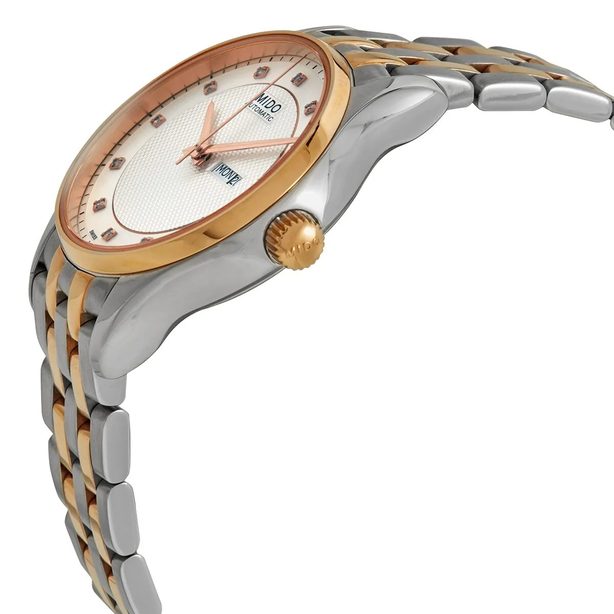 Mido Belluna Automatic Diamond Ladies Watch M0012302203691