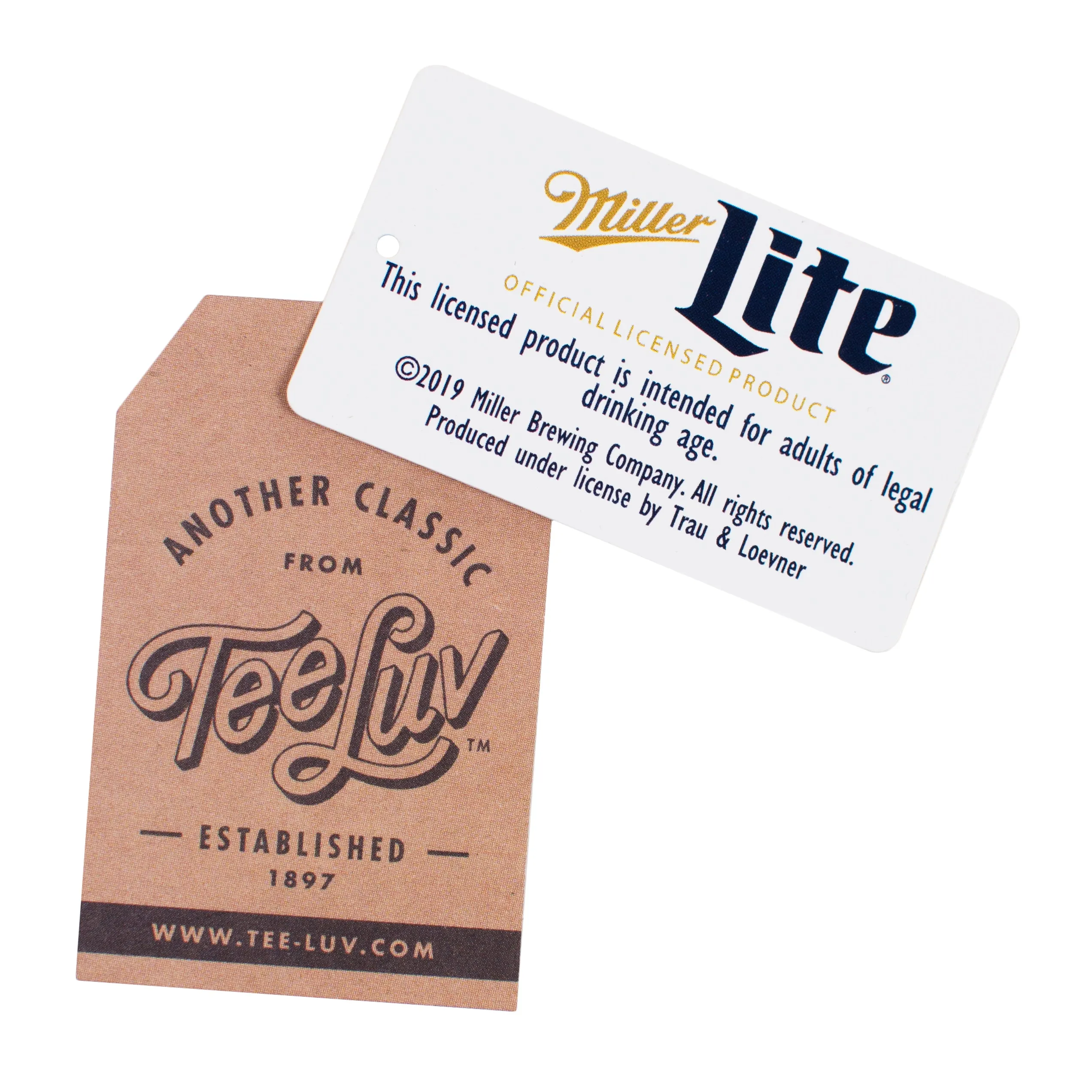 Miller Lite Beer Hat - White