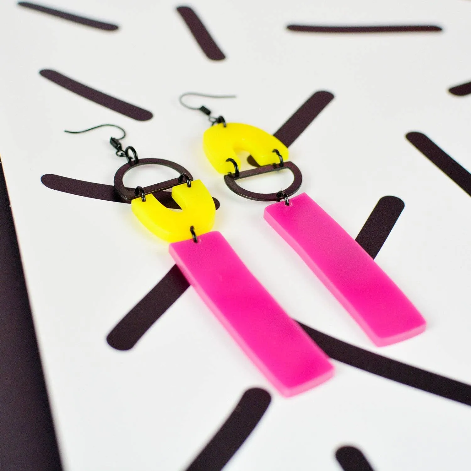 Mismatch Statement Earrings