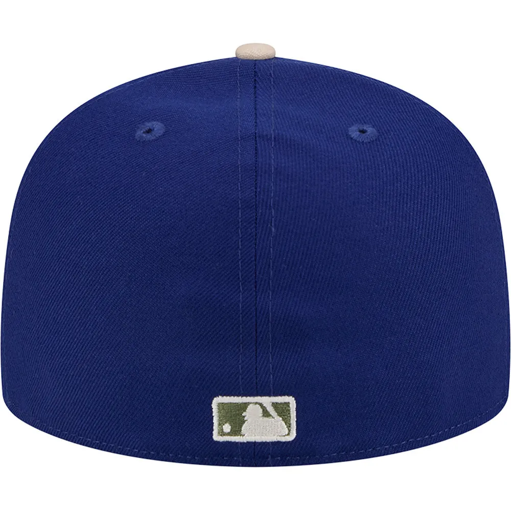 MLB Los Angeles Dodgers New Era Canvas A-Frame 59FIFTY Fitted Hat