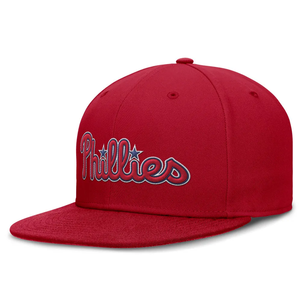 MLB Philadelphia Phillies Nike True Structured Fitted Hat