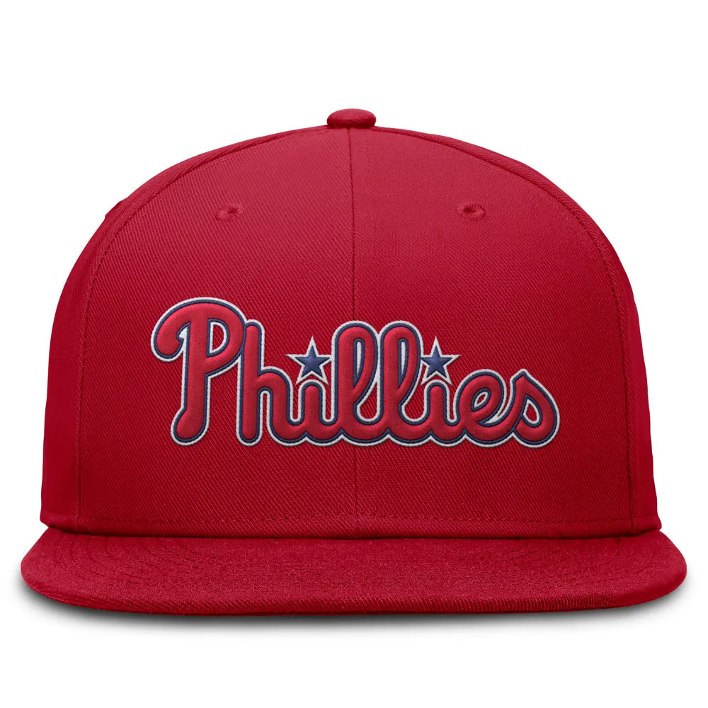 MLB Philadelphia Phillies Nike True Structured Fitted Hat