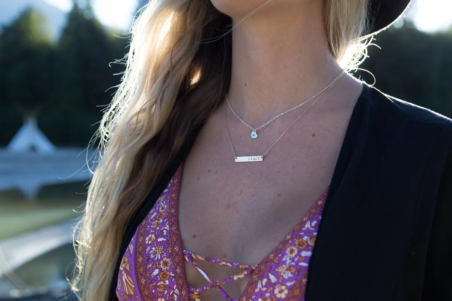 Nameplate Necklace
