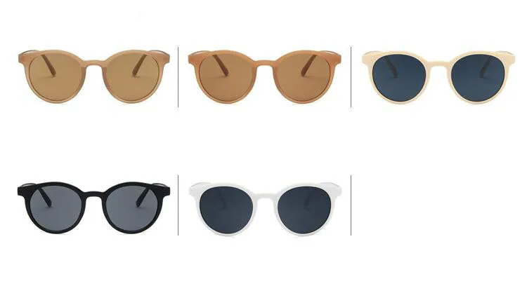 New Retro Small Round Frame Sunglasses