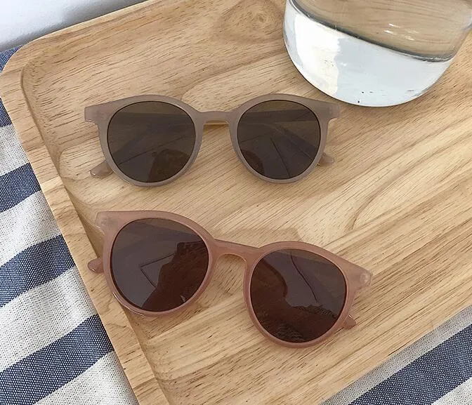 New Retro Small Round Frame Sunglasses