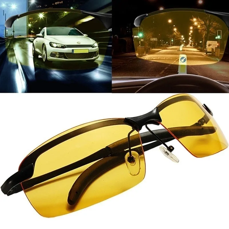 Night Vision Glasses Phototropic Polarized Sunglasses Outdoor Sport Sun Glasses Day Night Vision Driver Goggles