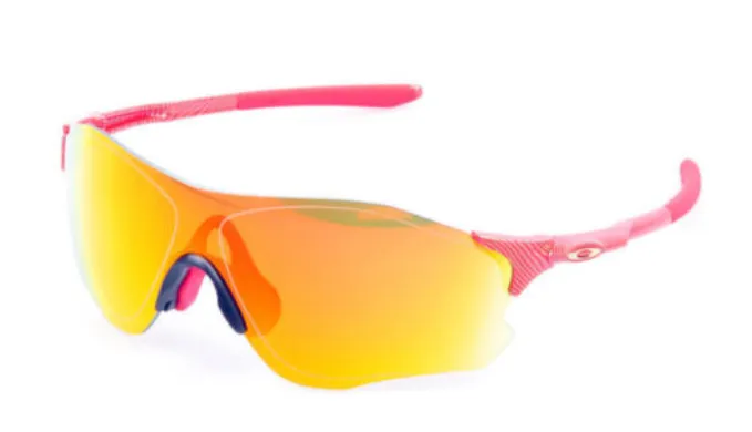 Oakley EVZero PATH Red Frame Yellow Lens Sunglasses (OO9313-08) -Ships Same/Next Day!