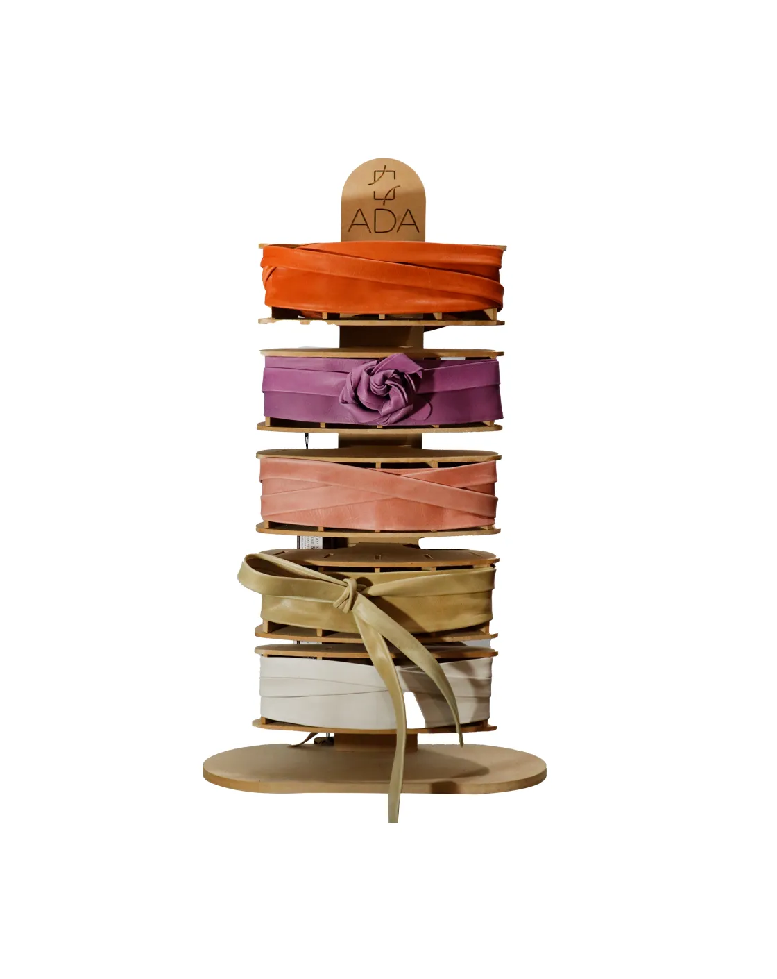 Olivia Belt - Taupe/Taupe Croco (Reversible)