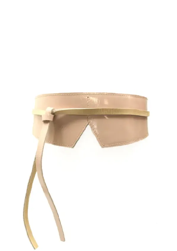 Olivia Belt - Taupe/Taupe Croco (Reversible)