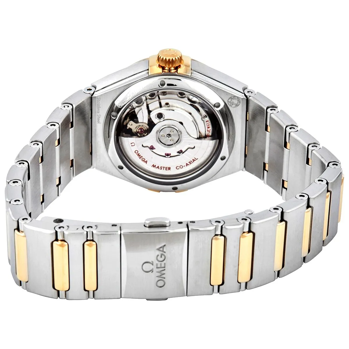 Omega Constellation Manhattan Automatic Chronometer Diamond Silver Dial Ladies Watch 131.25.29.20.52.002