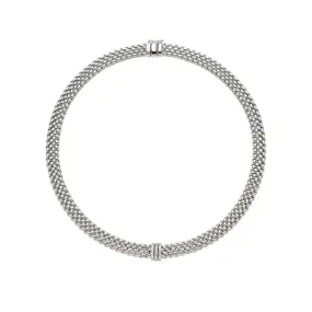 Panorama 18ct White Gold Diamond Necklace 58712CX_PB_B_BBB