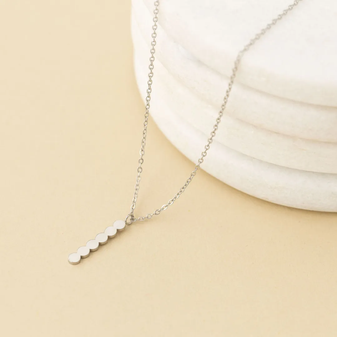 Penny Necklace Silver