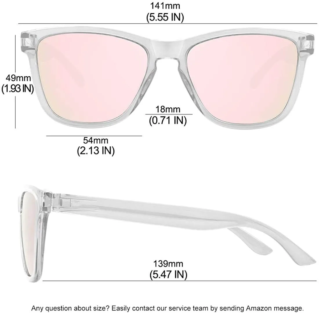 Polarized Sunglasses for Women Men Classic Retro Designer Style - Gus
