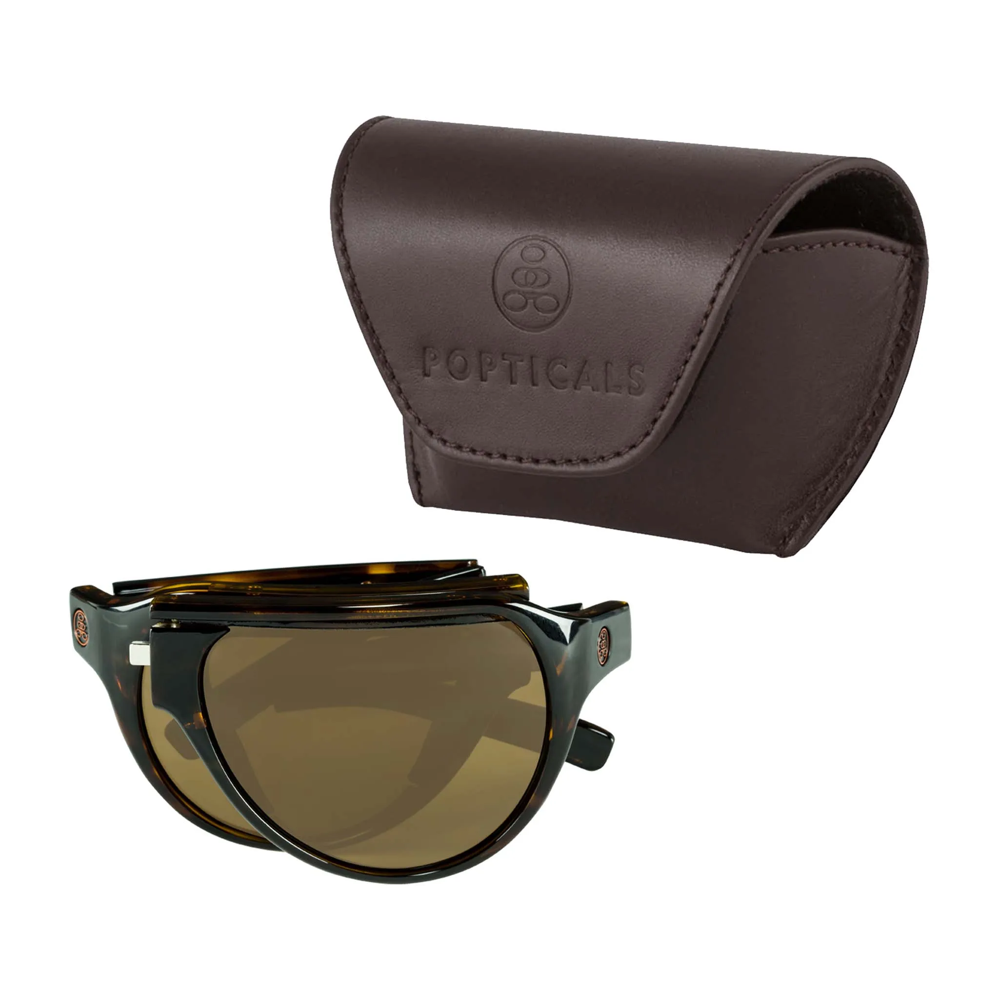 POPAIR | Polarized, Gloss Tortoise, Brown Lens