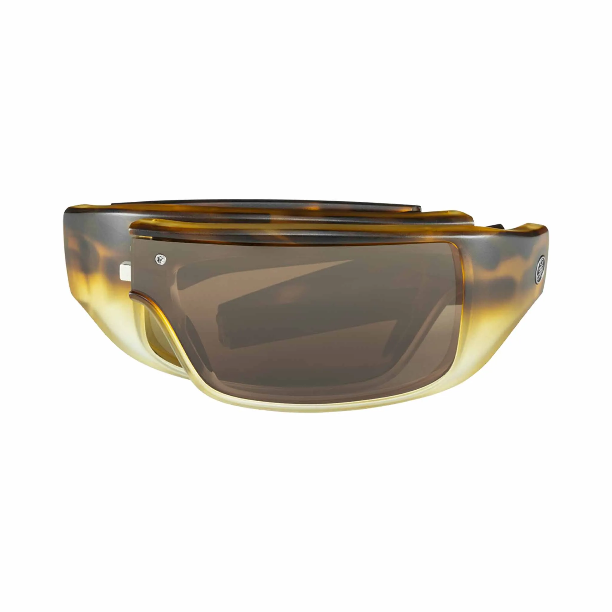 POPGEAR | Polarized, Matte Tortoise Crystal, Brown Lens