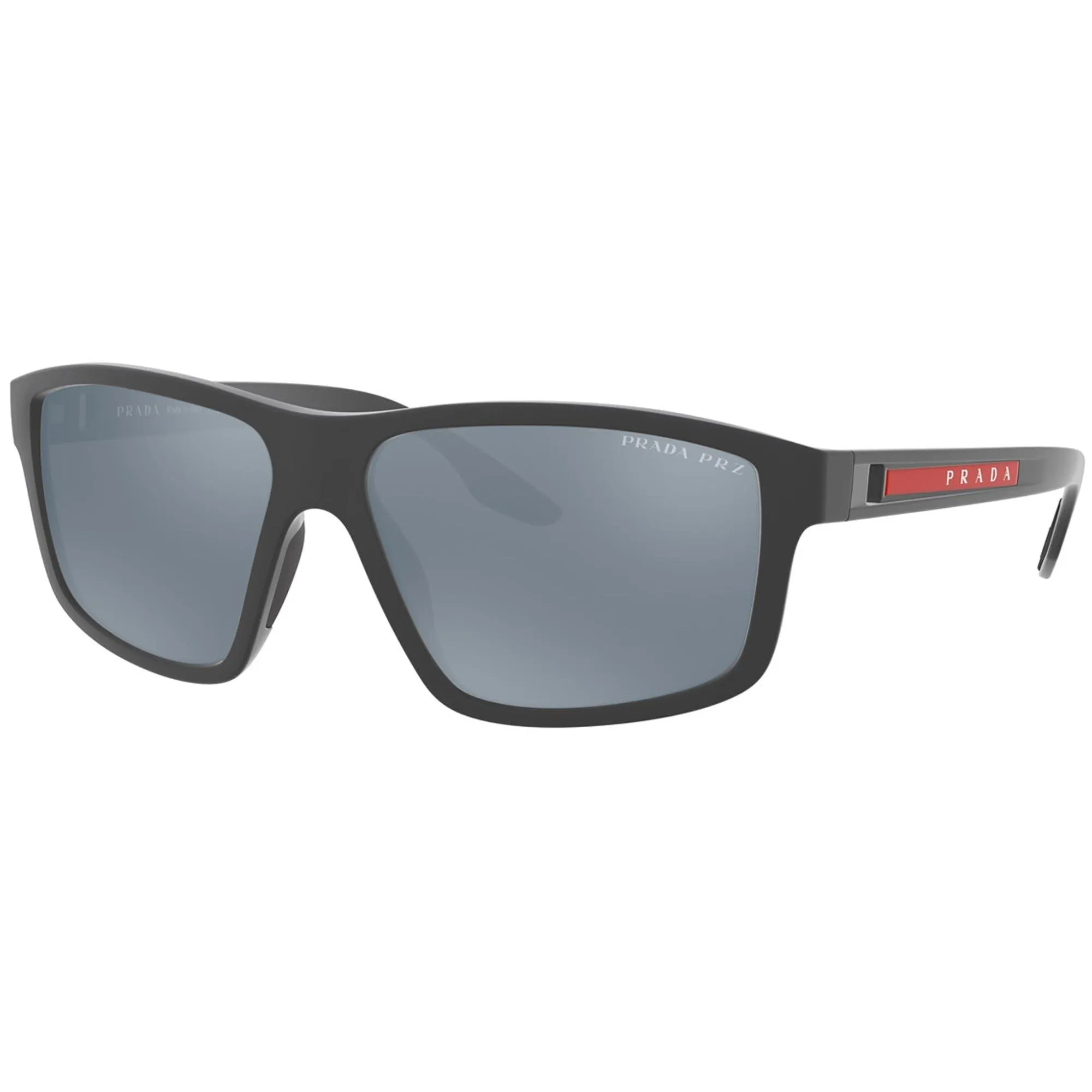 Prada Sport Men's Sunglasses - Linea Rossa Dark Grey Mirrored Lens 0PS 02XS UFK07H