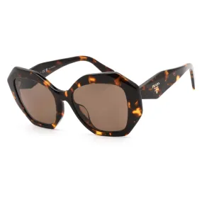 Prada Women's Sunglasses - Honey Tortoise Frame Brown Mauve Lens | 0PR 16WSF VAU05C