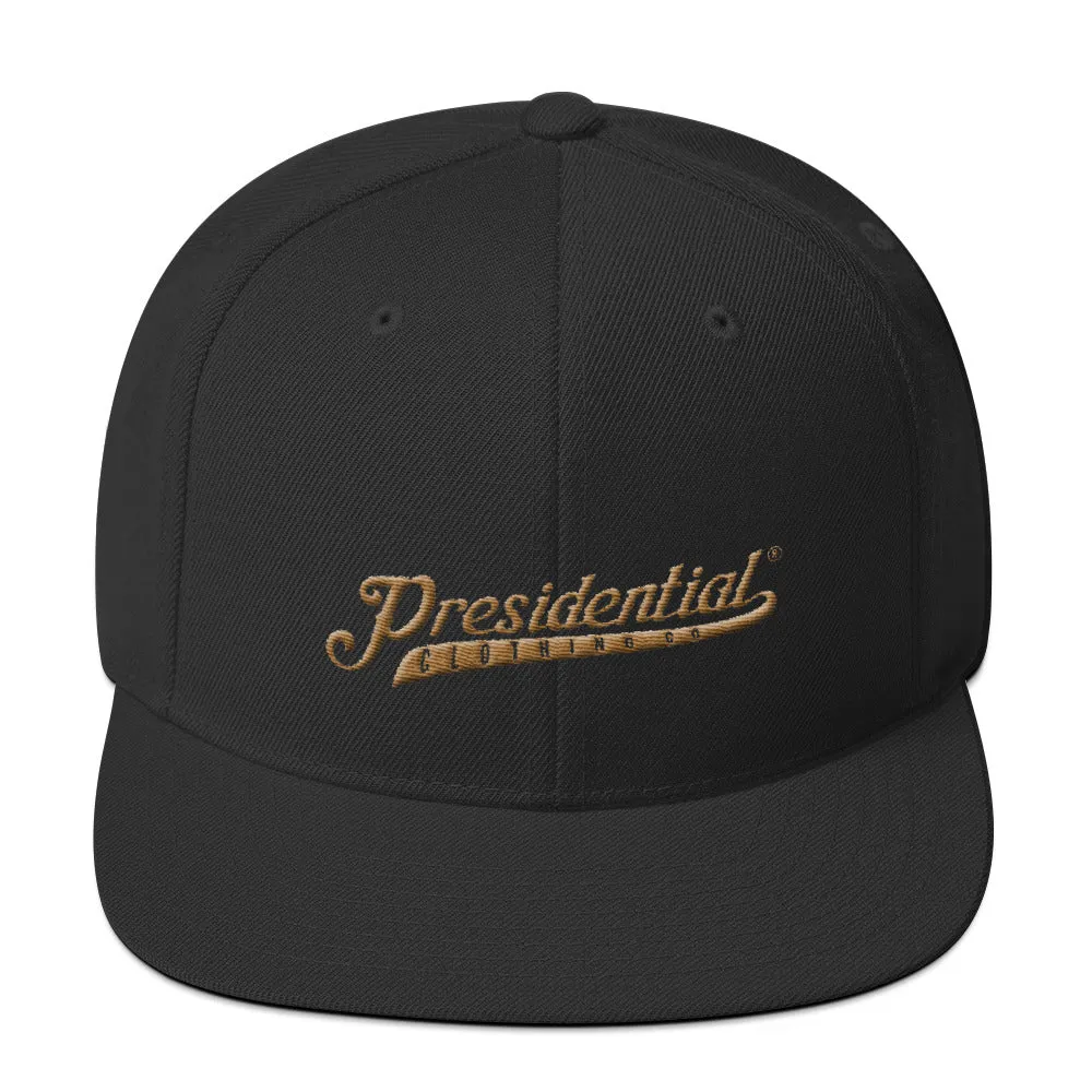Presidential® Clothing Co P On Back | Snapback Hat