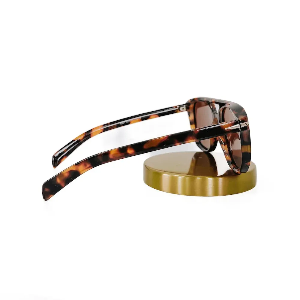 Pretty Simple Goldie Double Bridge Aviator Sunglasses