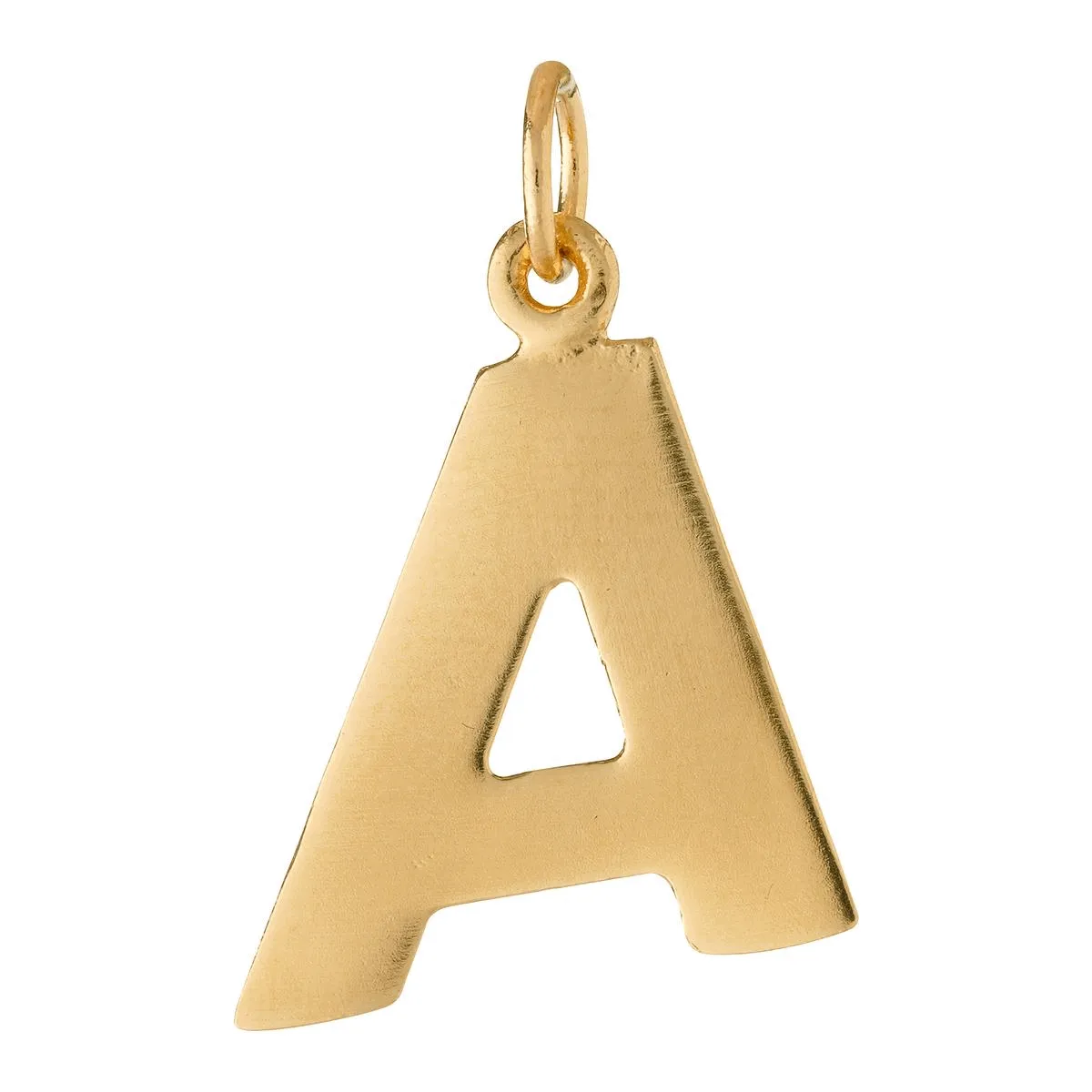 "M" Cutout Letter Charm