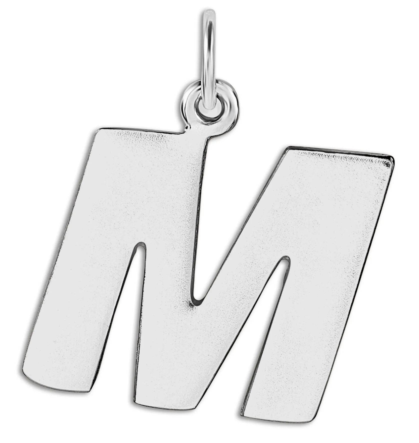 "M" Cutout Letter Charm