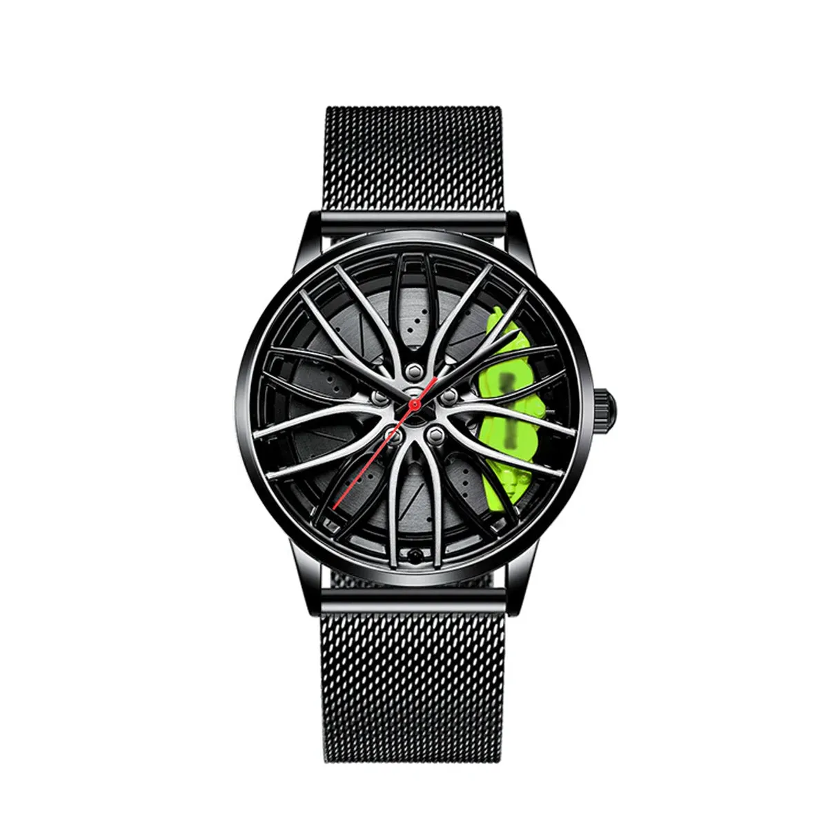 Racing Sport Car Wheel Rim Watch W3004