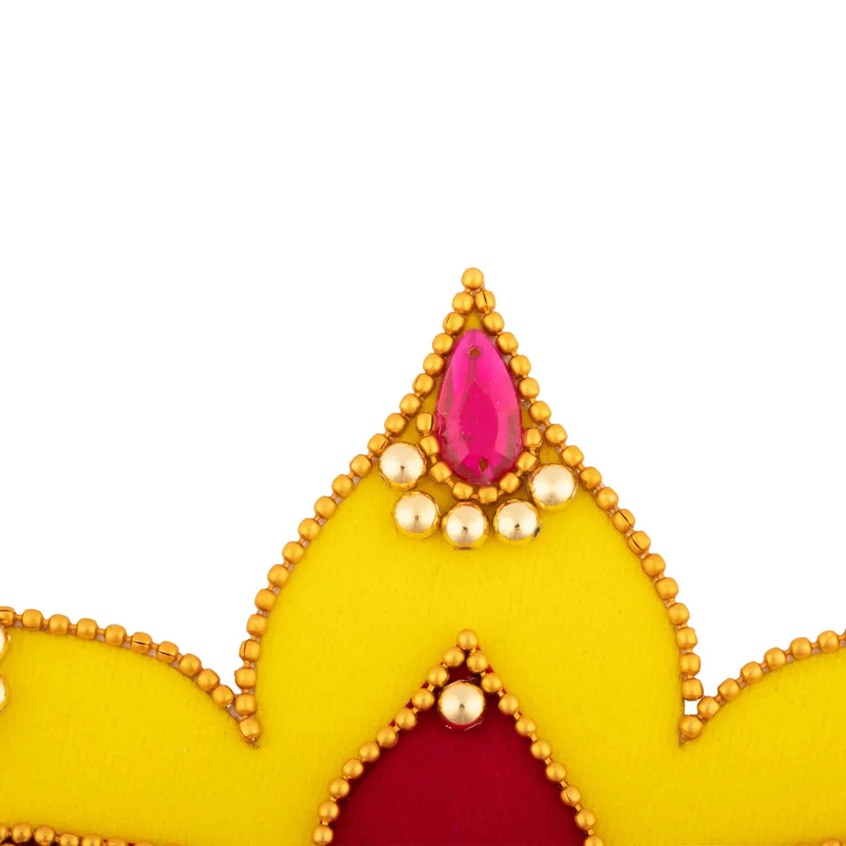 Rangoli Sticker - 8 Inches | Artificial Rangoli Design/ Kolam Stickers for Floor