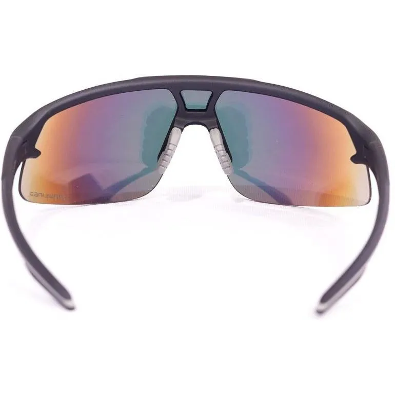 Rawlings RY2101 Youth Boys Baseball Shield Sunglasses Sport (Black/Yellow)