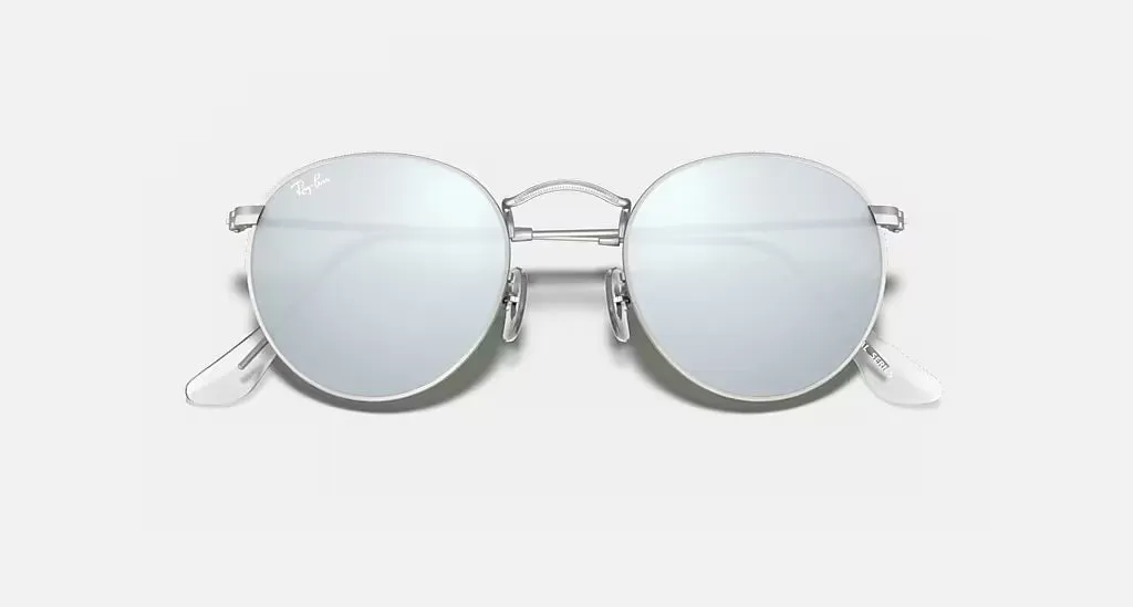 Ray Ban Round Metal Polarized Sunglasses