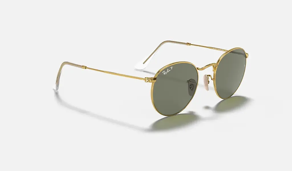 Ray Ban Round Metal Polarized Sunglasses