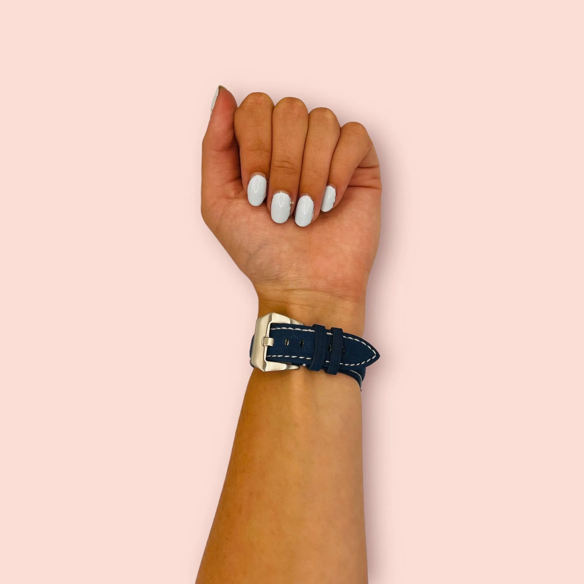 Retro Leather Straps Compatible with the Garmin Vivoactive 5
