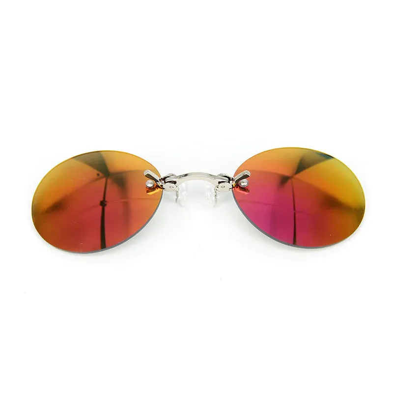 Retro Metal Round Frame Sunglasses
