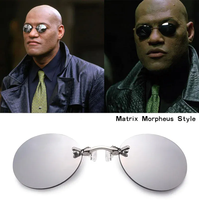 Retro Metal Round Frame Sunglasses